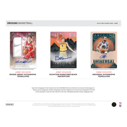 2024/25 Panini Origins Basketball Hobby 12 Box Case image 1