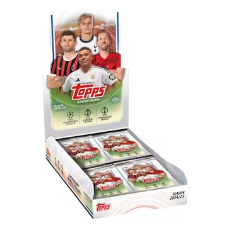 2024/25 Topps UEFA Club Competitions Soccer Hobby 12-Box Case image 0