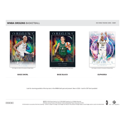 2024 Panini Origins WNBA Basketball Hobby 10 Box Case image 2