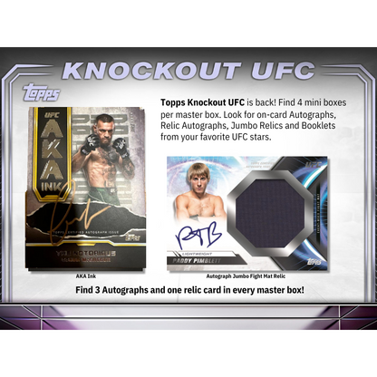 2024 Topps UFC Knockout Hobby Box image 1