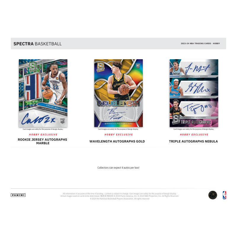2023/24 Panini Spectra Basketball Hobby 8 Box Case image 2