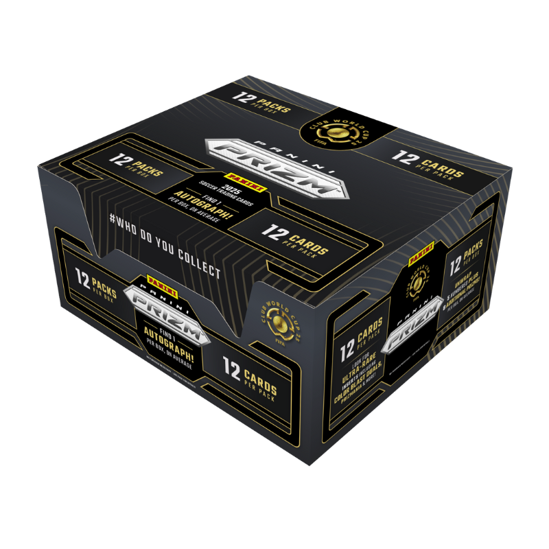 2025 Panini Prizm FIFA Club World Cup Soccer Hobby 12 Box Case image 0