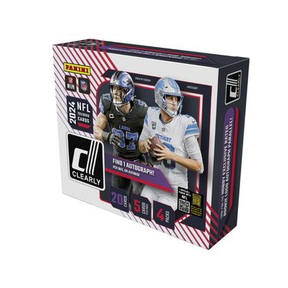 2024 Panini Clearly Donruss Football Hobby Box image 0