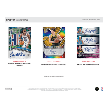 2023/24 Panini Spectra Basketball Hobby Box image 2
