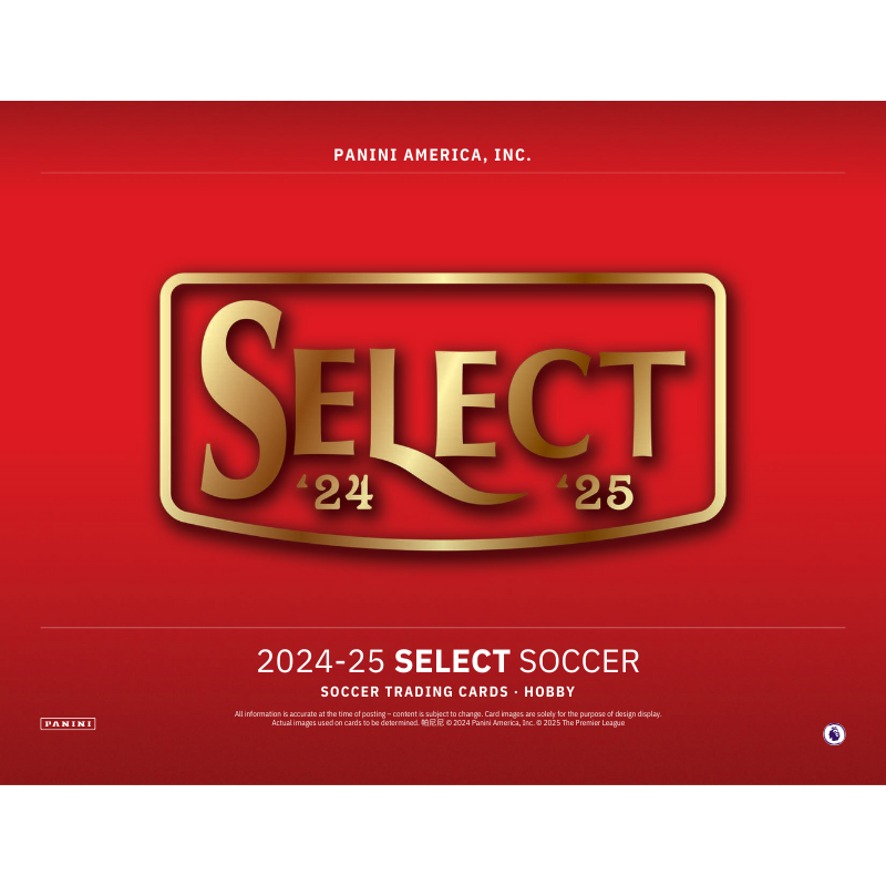 2024/25 Panini Select Premier League Soccer Hobby 12 Box Case image 1