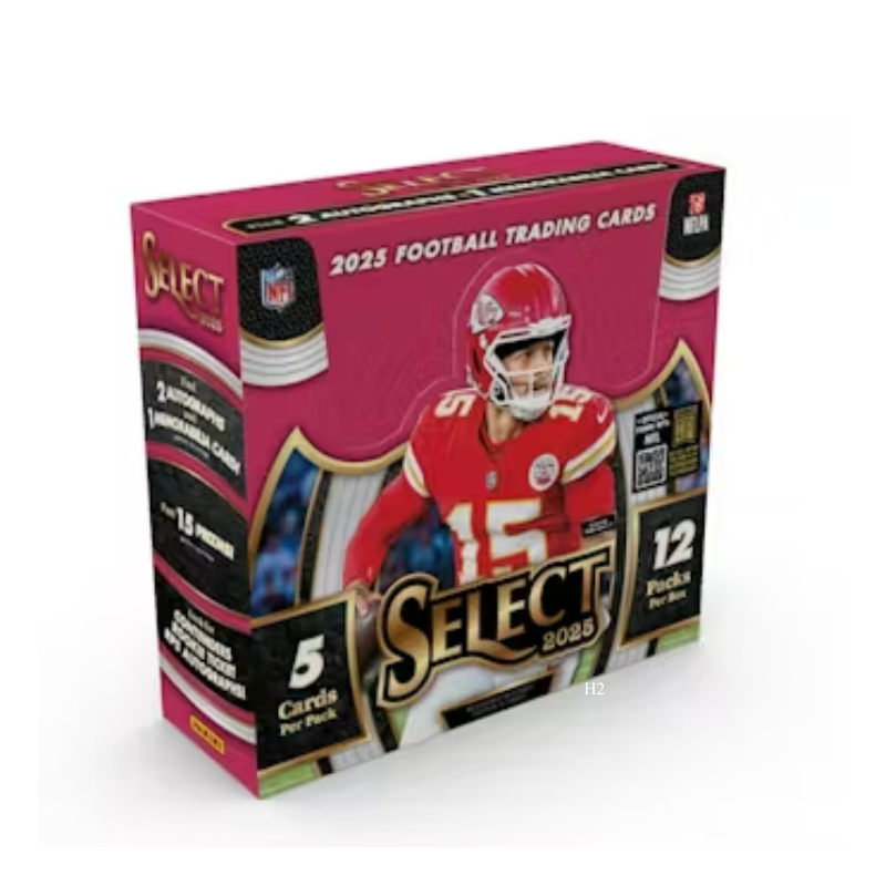 2025 Panini Select Football Hobby 12 Box Case image 0