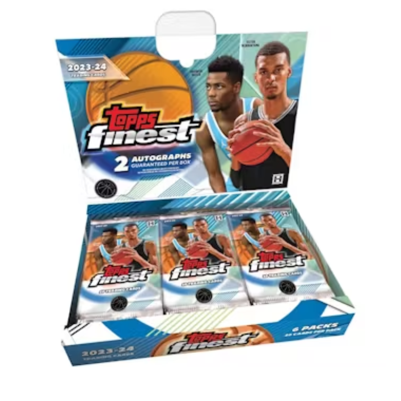 2023/24 Topps Finest Basketball Hobby 8 Box Case image 0