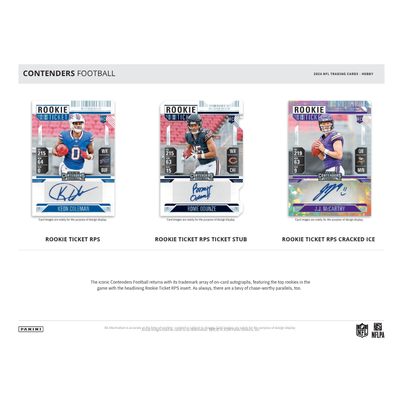 2024 Panini Contenders Football Hobby 12 Box Case image 2