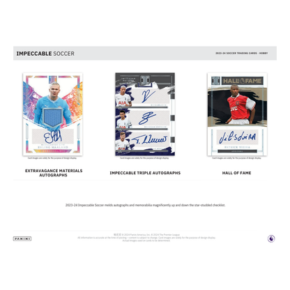 2023/24 Panini Impeccable Soccer Hobby Box image 4