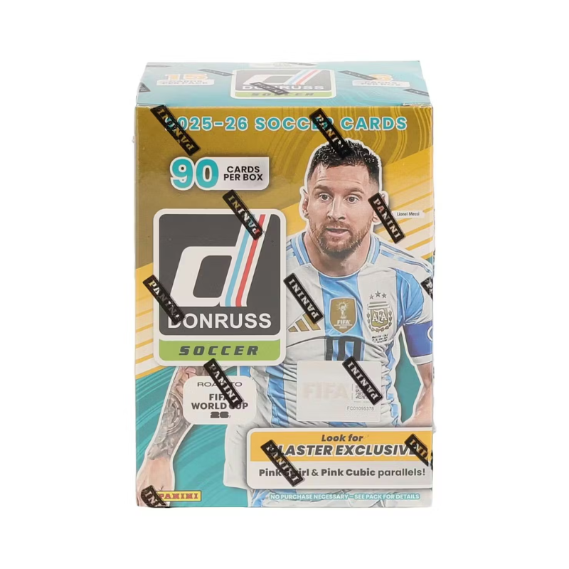 2025/26 Panini Donruss Road to FIFA World Cup 26 Soccer Hobby Blaster 20 Box Case image 0