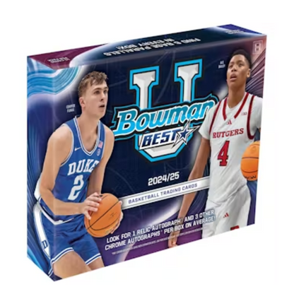 2024/25 Bowman University Best Basketball Hobby Box image 0