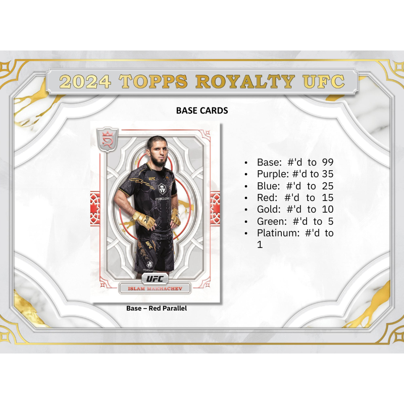 2024 Topps Royalty UFC Hobby Box image 2