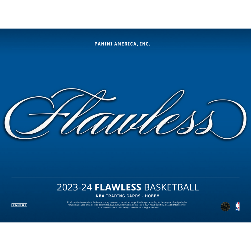 2023/24 Panini Flawless Basketball Hobby Box image 1