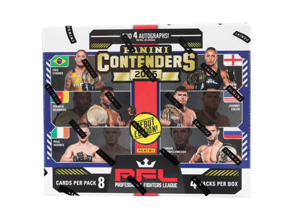 2026 Panini Contenders Professional Fighters League PFL Hobby 12-Box Case