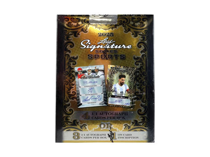 2025 Leaf Signature Series Sports Hobby 10-Box Case