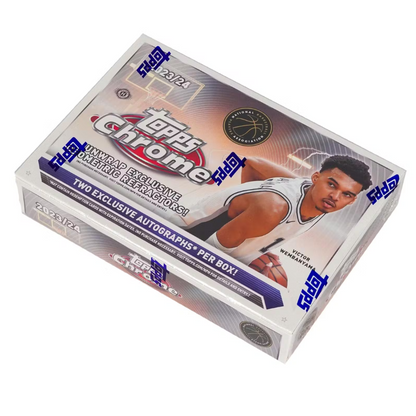 2023/24 Topps Chrome Basketball Breaker’s Delight Box image 0