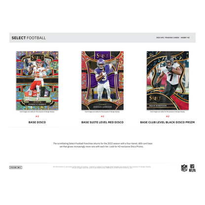 2023 Panini Select Football H2 Hybrid 20 Box Case image 2