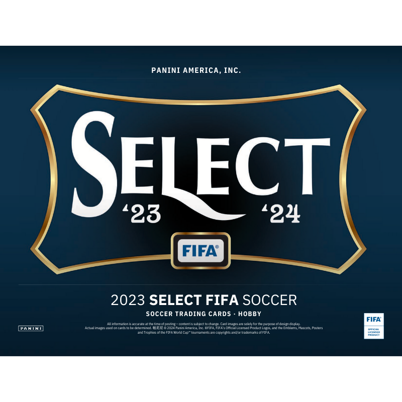 2023/24 Panini Select FIFA Soccer Hobby Box image 1