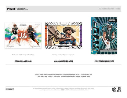 2023 Panini Prizm Football Hobby Box image 3