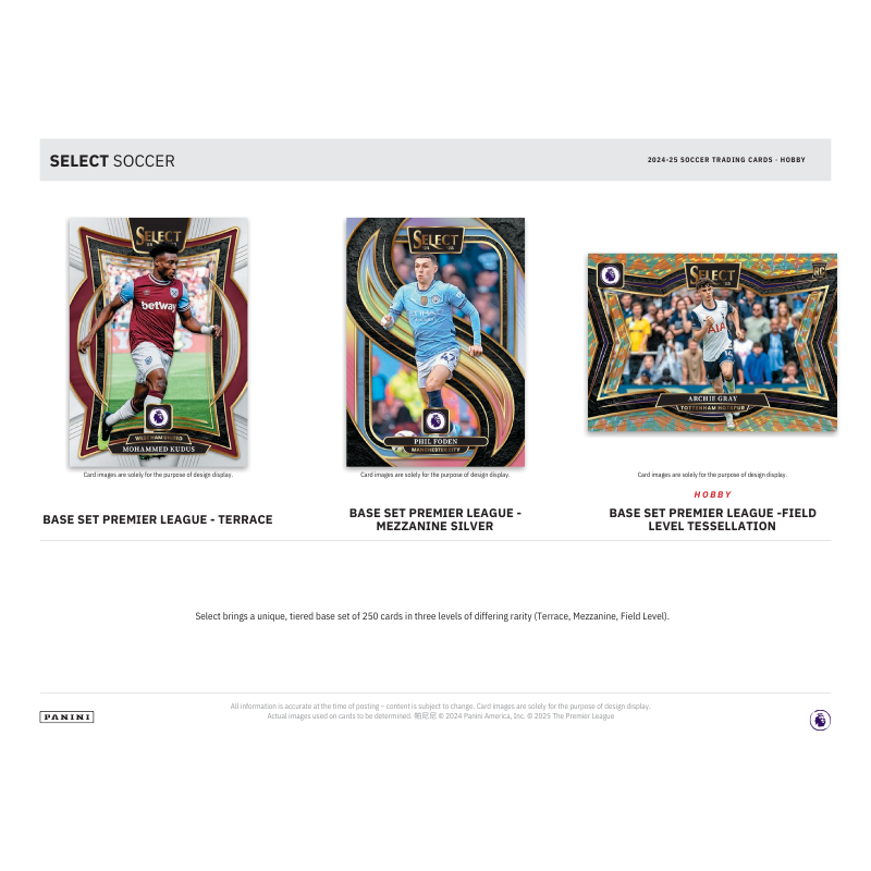 2024/25 Panini Select Premier League Soccer Hobby 12 Box Case image 3