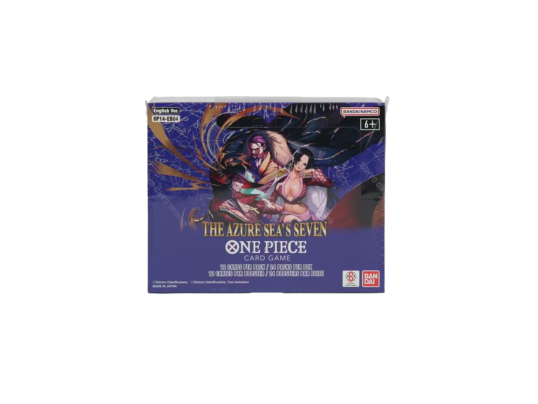 One Piece The Azure Sea's Seven (OP 14) Booster 12-Box Case