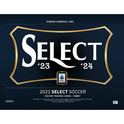 2023/24 Panini Select Serie A Soccer Hobby 12 Box Case image 1