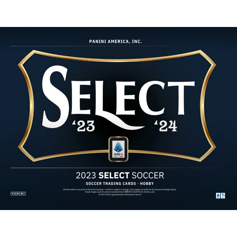 2023/24 Panini Select Serie A Soccer Hobby Box image 1