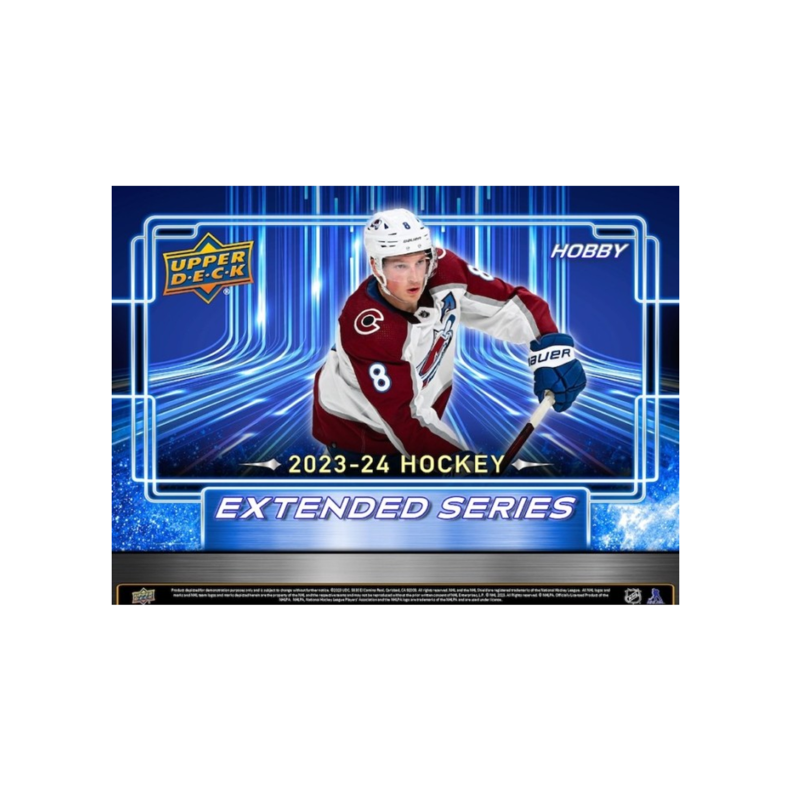 2023-24 Upper Deck Extended Series Hockey Hobby 12 Box Case image 1