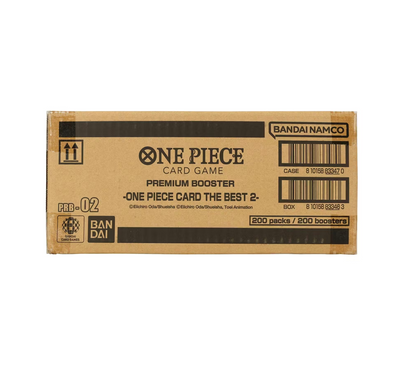 One Piece The Best Vol. 2 (PBR-02) Premium Booster 10-Box Case
