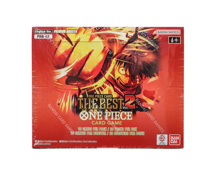 One Piece The Best Vol. 2 (PBR-02) Premium Booster 10-Box Case