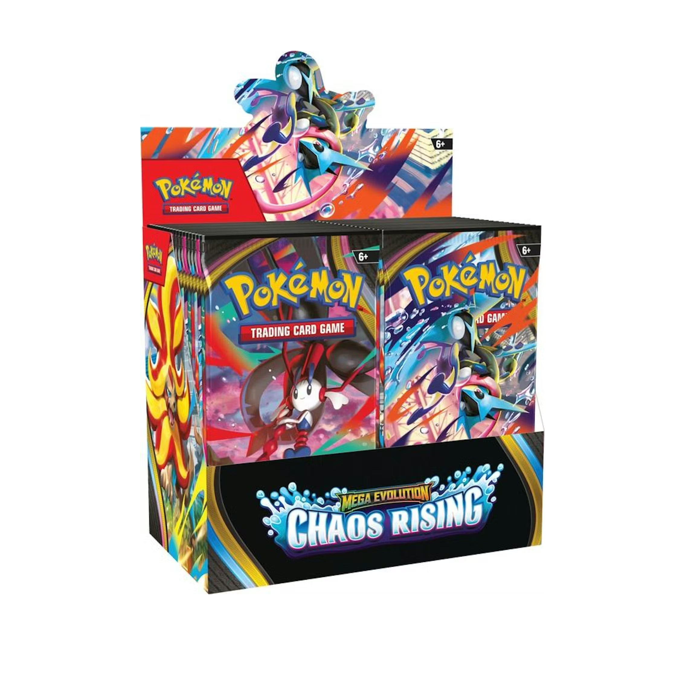 Pokemon Mega Evolution Chaos Rising Booster 6-Box Case