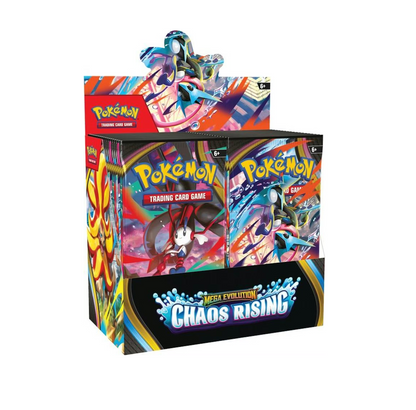 Pokemon Mega Evolution Chaos Rising Booster 6-Box Case