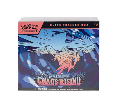 Pokemon Mega Evolution Chaos Rising Elite Trainer 10-Box Case