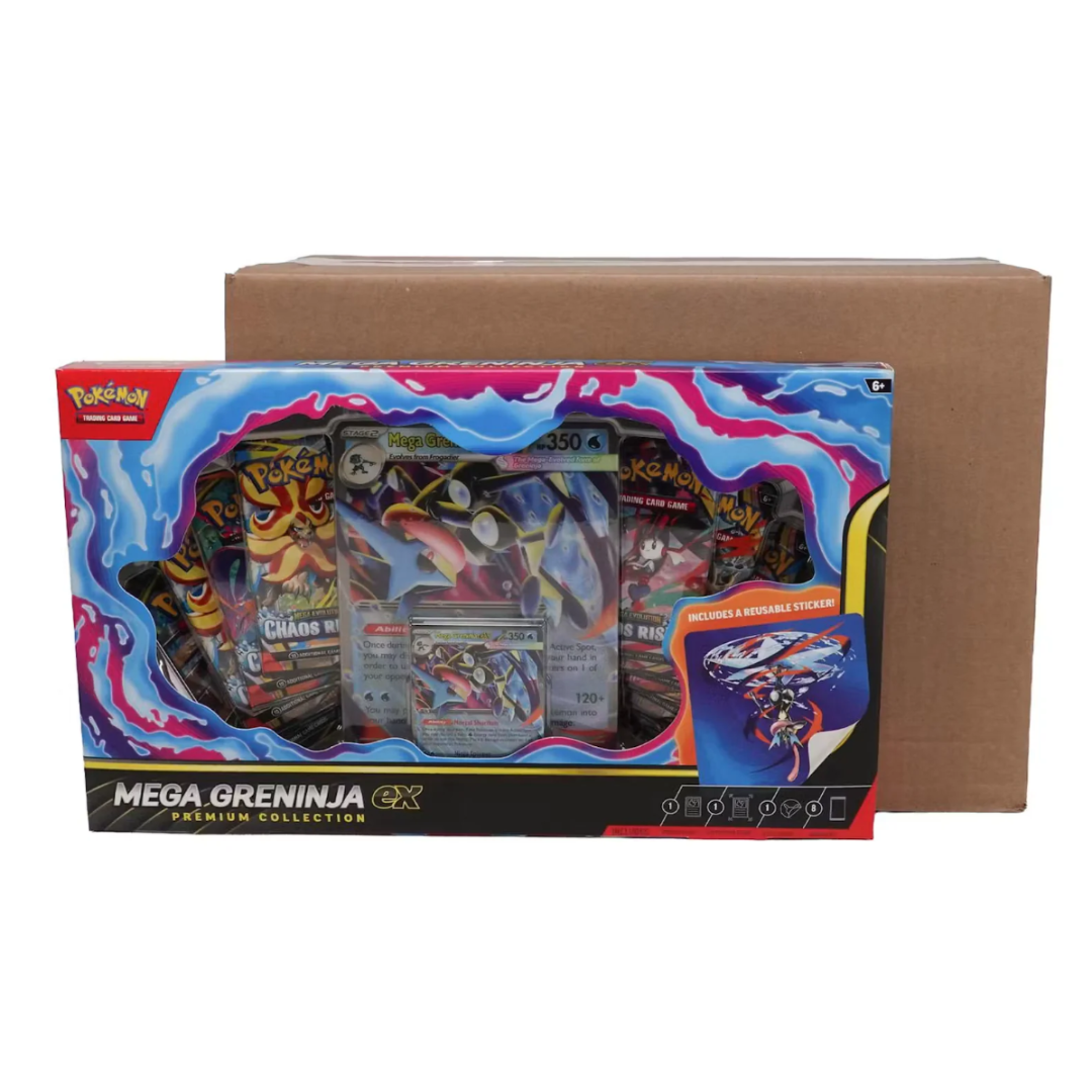 Pokemon Mega Greninja ex Premium Collection 6-Box Case