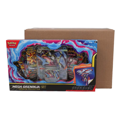 Pokemon Mega Greninja ex Premium Collection 6-Box Case