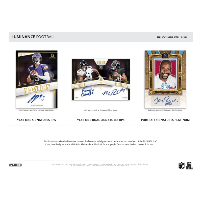 2024 Panini Luminance Football Hobby Box image 3