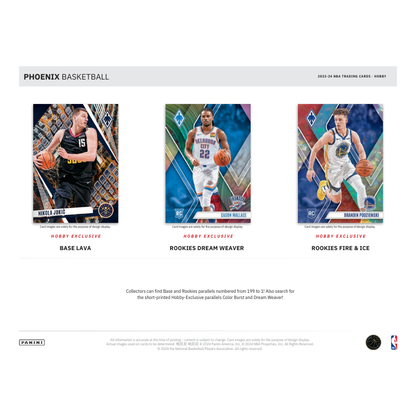 2023/24 Panini Phoenix Basketball Hobby Box image 2