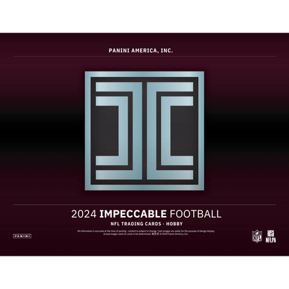 2024 Panini Impeccable Football Hobby Box image 1