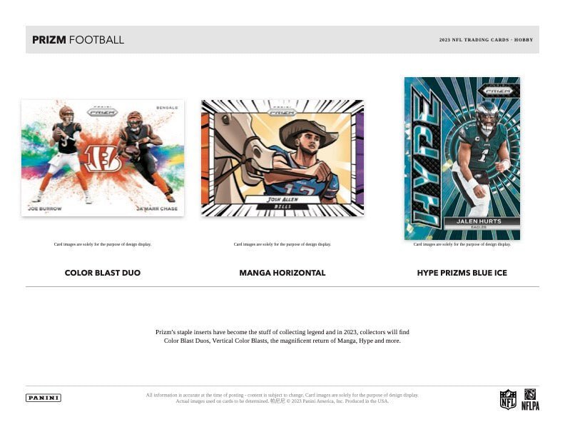 2023 Panini Prizm Football Hobby 12 Box Case image 3