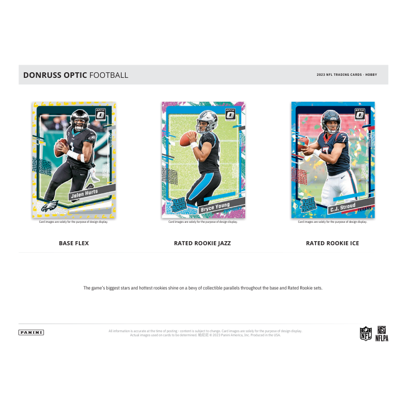 2023 Panini Donruss Optic Football Hobby 12 Box Case image 2