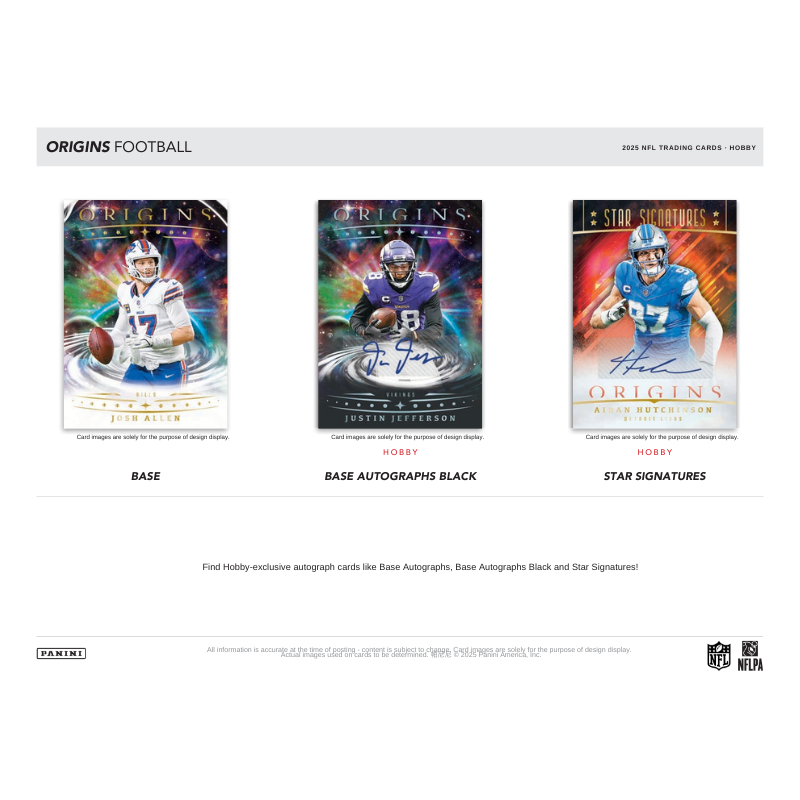 2025 Panini Origins Football Hobby Box image 2