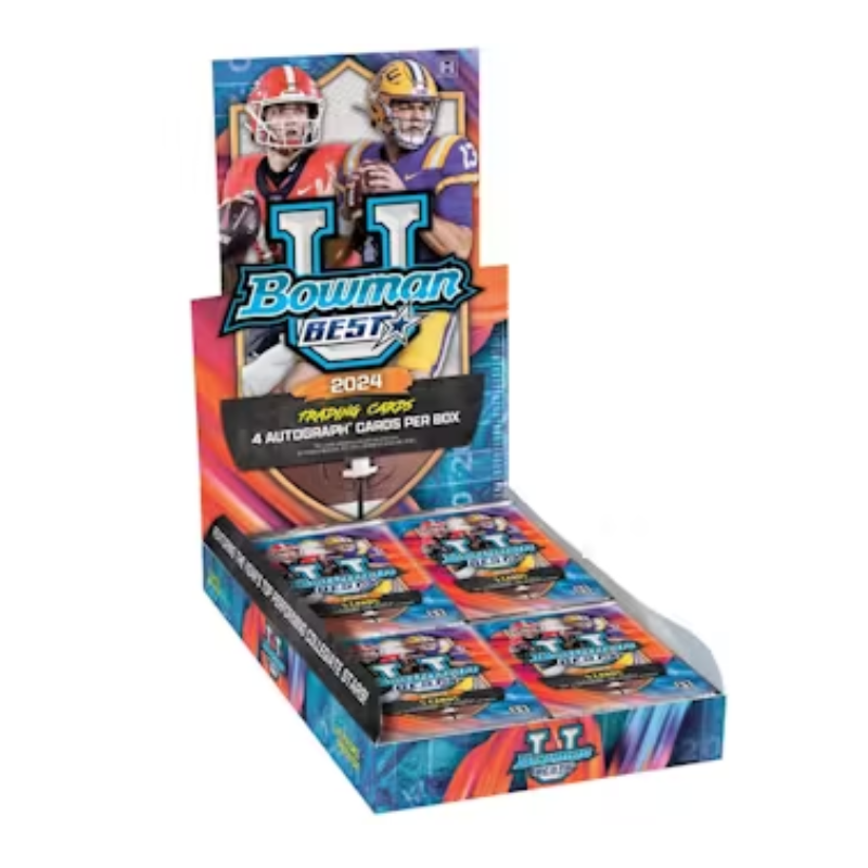 2024 Bowman University Best Football Hobby Box image 0