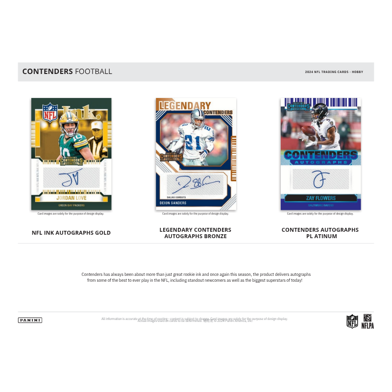 2024 Panini Contenders Football Hobby 12 Box Case image 3