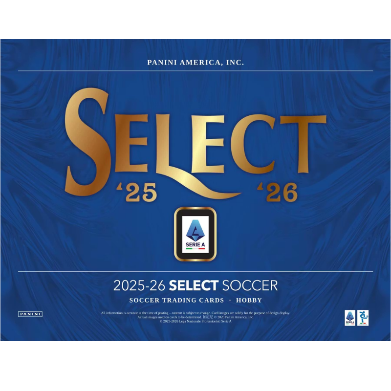 2025/26 Panini Select Serie A Soccer Hobby Box image 1