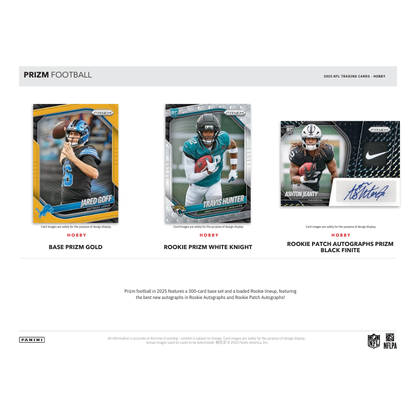 2025 Panini Prizm Football Hobby 12 Box Case image 2
