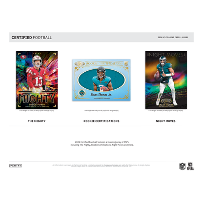 2024 Panini Certified Football Hobby Box image 4