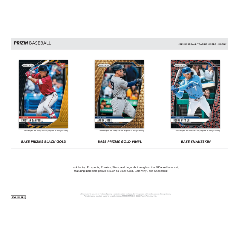 2025 Panini Prizm Baseball Hobby 12 Box Case image 2