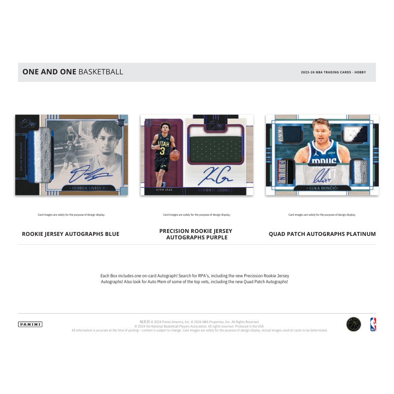 2023/24 Panini One & One Basketball Hobby 10 Box Case image 3