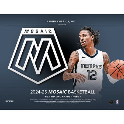 2024/25 Panini Mosaic Basketball Hobby 12 Box Case image 1
