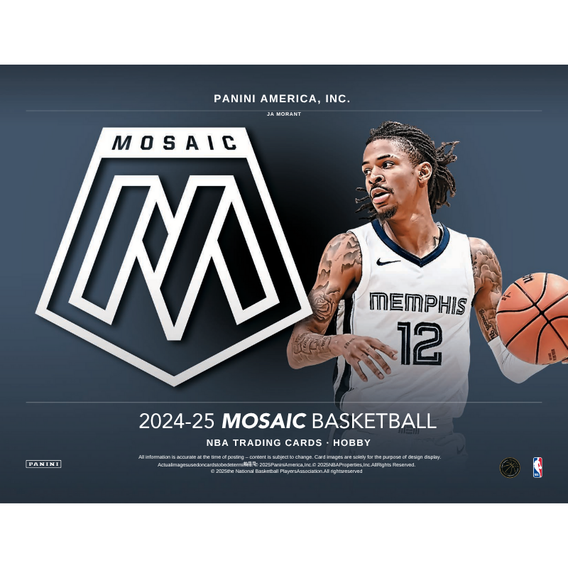2024/25 Panini Mosaic Basketball Hobby 12 Box Case image 1